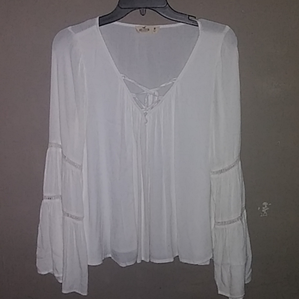 Hollister bell bottom top